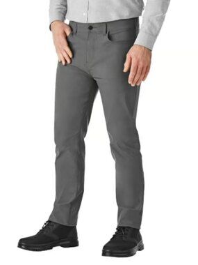 NEW - Member's Mark Men's Denali Travel Performance Pant 32x32 Gray